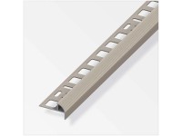 Treppenkanten-Profil Aluminium Titan (HxBxT) 0,8 x 2 x 250 cm