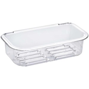 Diaqua Wannenseifenschale, glasklare Seifenablage für die Badewanne.