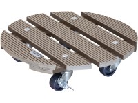 Wagner® Pflanzenroller GH 0536 WPC Taupe Ø 29 cm