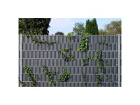 Sichtschutzstreifen Kunststoff Anthrazit 19 x 200 cm