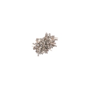 Terminali a bussola isolati, 0,75 mm², grigi, 100 pezzi per auto elettrica.
