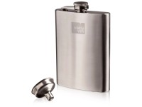 Vacu Vin Flachmann-Set Edelstahl 24 cl