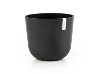 Ecopots Pflanzgefäss Oslo Dunkelgrau Ø 35 cm / Höhe 30,5 cm