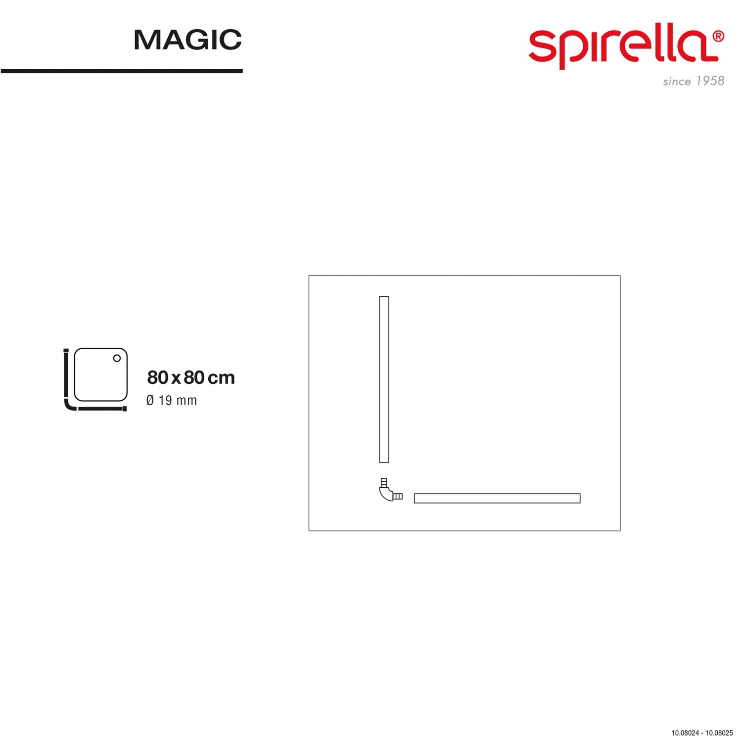 Spirella Set Di 12 Anelli Per Tenda Da Doccia, Trasparenti, In Plastica, Misura Standard, Pratici Ed Eleganti - 4