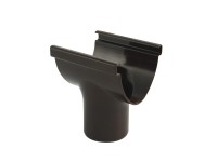 Marley Duplex Dachrinnen-Stutzen RG 80 - DN 53 Braun