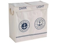 Wenko Wäschesammler Duo Sylt 108 l