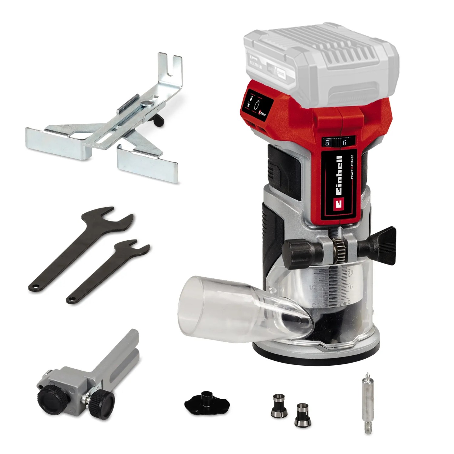 Fresa Per Bordi A Batteria 18V - 30.000 Giri/min, Motore Senza Spazzole, Compatibile Makita