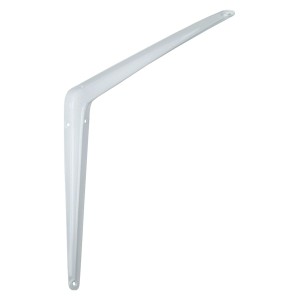 Mensola bianca OBI Eris, 300x350 mm, per ripiani e costruzione mobili.