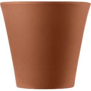 Vaso per piante Deroma Cono Cotto, Ø 26 cm, terracotta. Classico vaso da fiori per interni ed esterni.