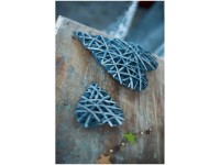 Videx Dekohänger Herz Vivien Grau Höhe 14 cm