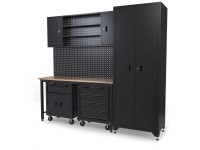 Güde Werkstatteinrichtungs-Set 6-tlg. Schwarz