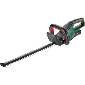 Taille-haie sans fil Bosch Universal Hedge Cut 18-55 : pour une taille précise des haies.