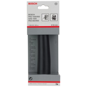 Embout en caoutchouc Bosch pour aspirateur, noir, pour aspirateurs eau et poussière.