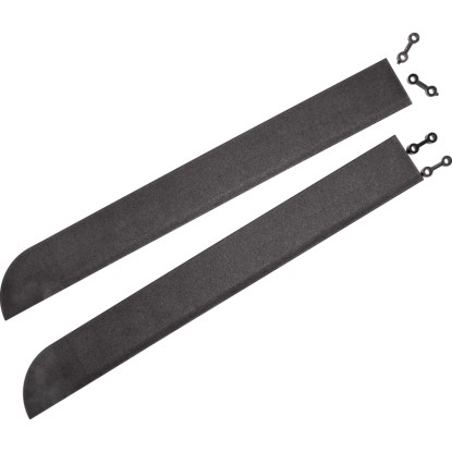 Andiamo Eckleiste Terra Sol Schwarz 43 cm / 2 Stk.