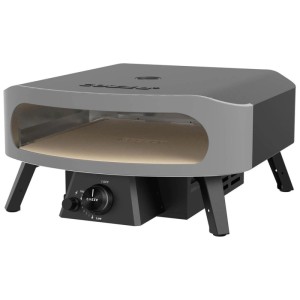 Forno per pizza a gas Cozze Classic 17 grigio per pizza croccante in giardino o in terrazza.