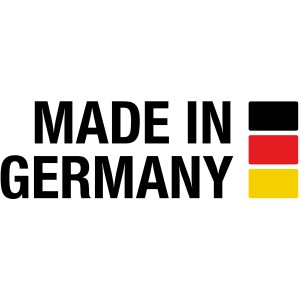 Logo Made in Germany pour systèmes d'arrosage Gardena