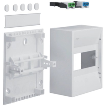 Petite armoire de distribution en saillie Mini Gamma IP30