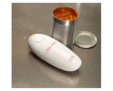 Apriscatole elettrico Hands-Free Automatic Can Opener Bianco