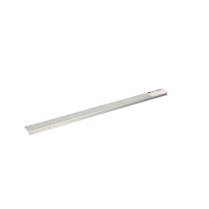Rail profilé standard pour goulotte de câbles en acier galvanisé, non perforé.
