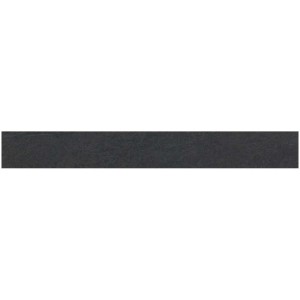 Zoccolino Vabene Questo Due Nero, 60,4x7 cm, per una finitura elegante della parete.