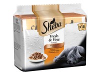 Sheba Katzen-Nassfutter Fresh & Fine Geflügel-Variation in Sauce 15 x 50 g