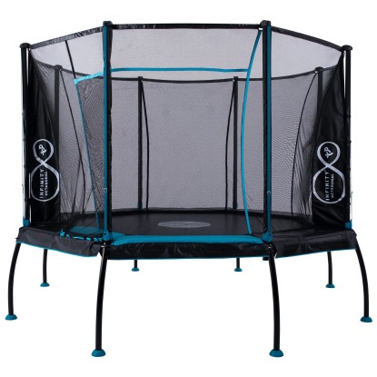 TP Toys Trampolin Octagonal Blau-Schwarz 10 FT / Ø 305 cm