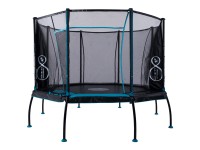 TP Toys Trampolin Octagonal Blau-Schwarz 10 FT / Ø 305 cm