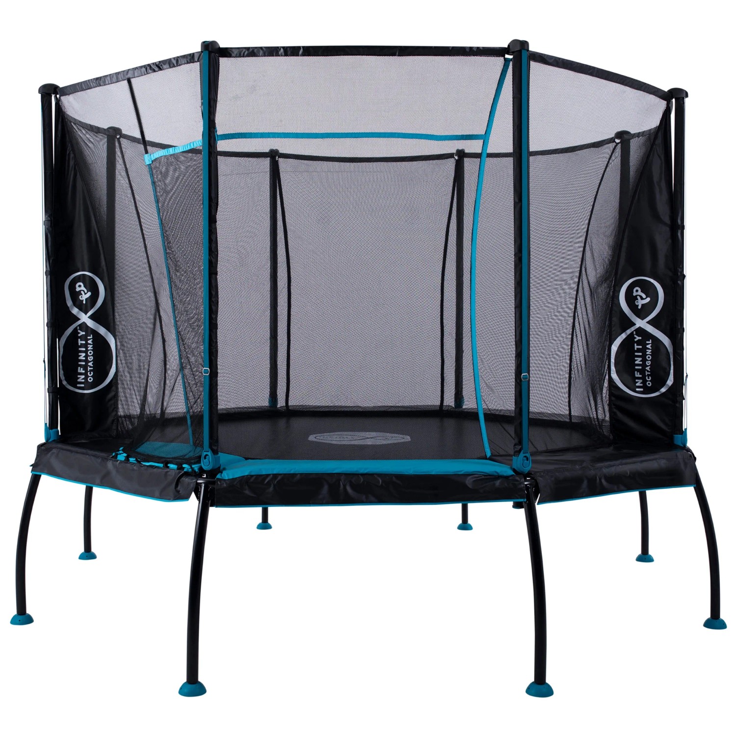 Outdoor Spielgerät Trampolin Zelt – 10/12/14 FT – Sonnenschutz & Wetterschutz – Wasserdicht & Anti-UV – Für Runde Trampoline Mit 8 Stangen – Inkl. Oxford-Abdeckung