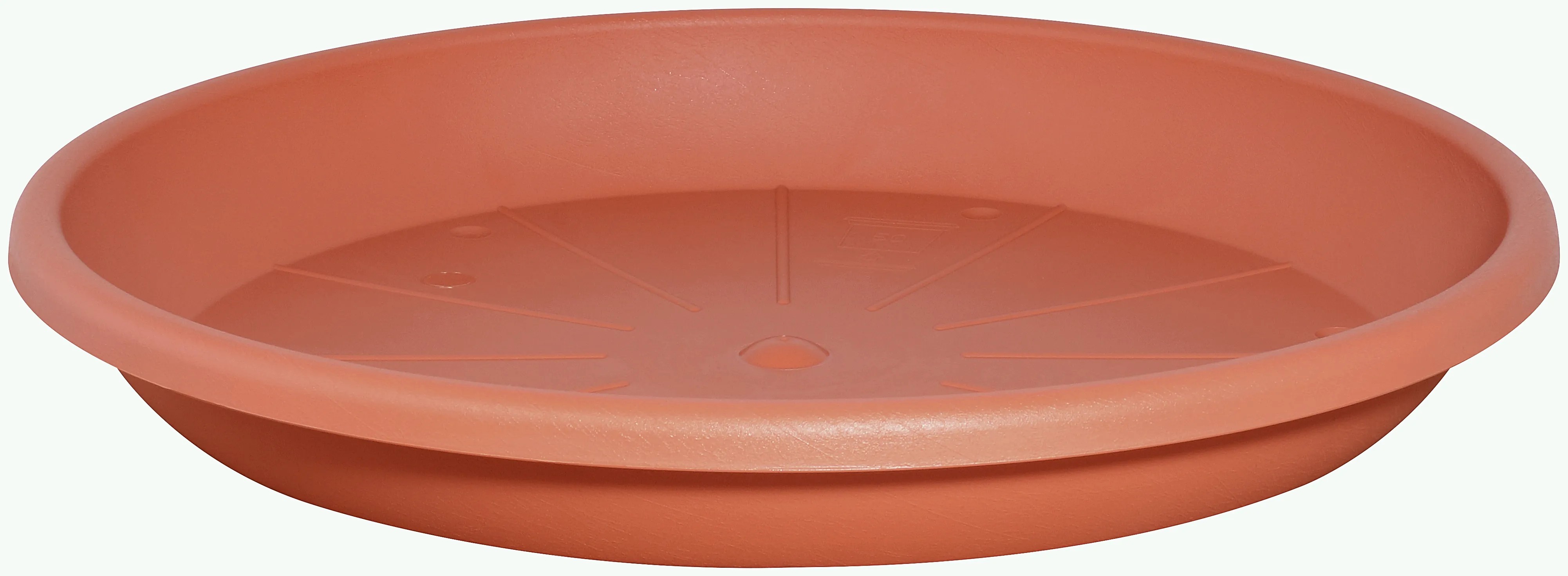 Sottovaso Omnia in plastica color cotto H 4.1 x 32 | Leroy Merlin
