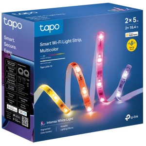Confezione della striscia LED Tapo L930-10 (2x5m) con funzione Multicolor.