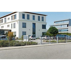 Clôture de jardin Gah Alberts en treillis métallique galvanisé (100x200 cm).