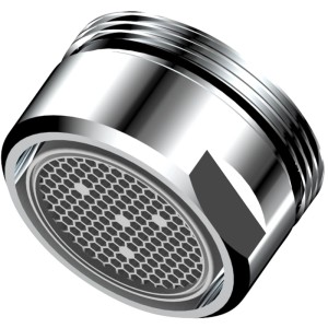 Wenko Rompigetto M24 Watersaving cromato, riduce il consumo d'acqua.