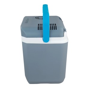 Campingaz Powerbox Plus Kühlbox, 24 l, grau/blau, mit 12/230V Anschluss für Auto & Steckdose.