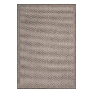 Tapis Andiamo Savannah, marron, 57x110 cm. Tapis moderne facile d'entretien.