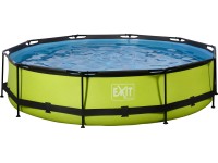 Exit Pool Lime Grün Ø 360 cm / Höhe 76 cm inkl. Filterpumpe