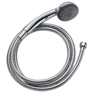 Set doccia Diaqua Deimos One PCR, cromato, con tubo doccia (180 cm).