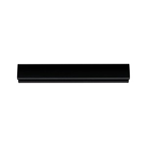 Rail Paulmann URail, 0,1 m, noir mat, métal pour systèmes de rails.