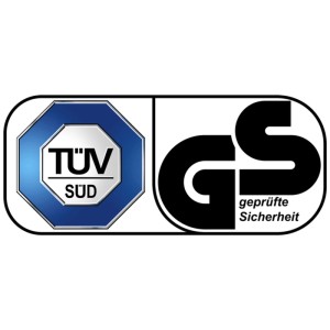 Marque TÜV Süd et GS pour la sécurité testée du tabouret de bain Ridder Go.