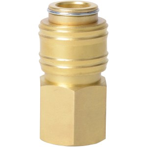 Raccordo rapido per compressore Einhell R1/2 IG in ottone per accessori aria compressa.
