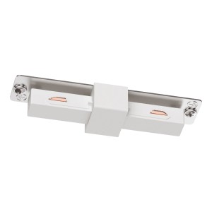 EGLO EASYT Verbinder, gerade, weiß, für Schienensysteme. Zubehör zur Verbindung von zwei Schienen.