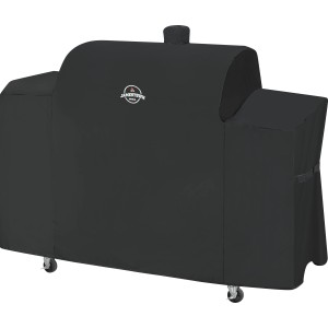 Housse de barbecue noire Jamestown Dean pour une protection optimale de la station de grill.