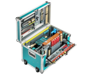 Technocraft Zimmerei-Werkzeugkiste Carpenter Pro 184-tlg.