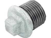 Stopfen Temperguss 21 mm (R 1/2)