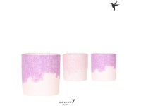 Portavaso in ceramica Bloom Lilla Ø 9 x 10 cm / 1 pz.