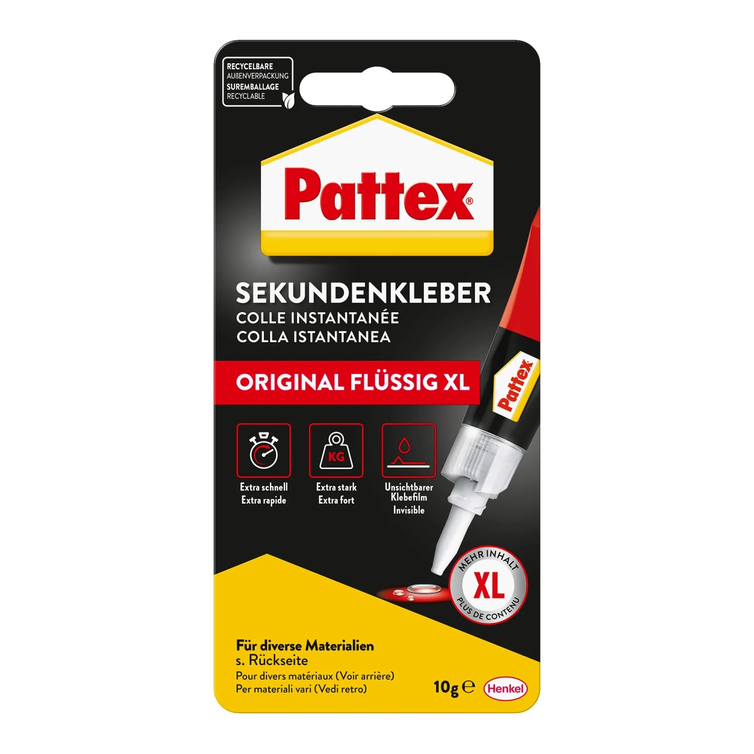 Pattex Sekundenkleber Classic Flüssig 10 g kaufen bei OBI