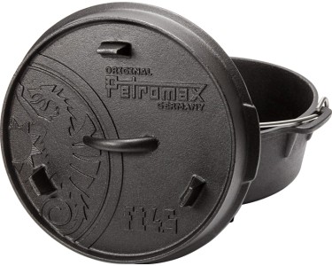 Petromax Poêle en fonte Dutch Oven FT3 2,3 Litre Avec pieds