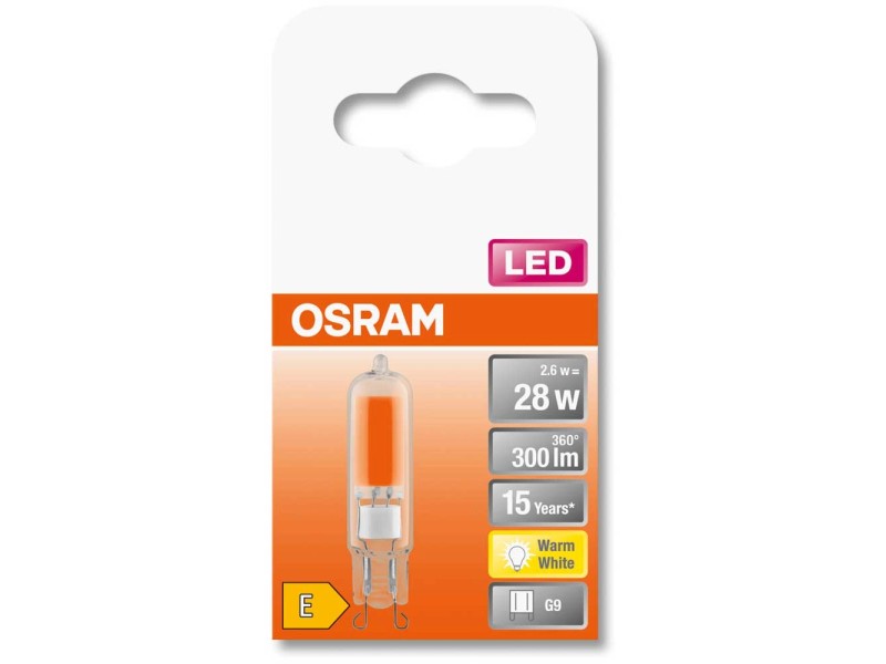 Osram Ampoule LED PIN G9 Blanc chaud Incolore 3 W / 230 V / 320