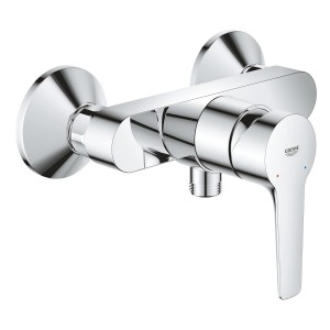 Miscelatore doccia Grohe QuickFix Start Alira, cromo, montaggio a parete.