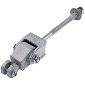 Gancio per altalena Pletscher M12 x 160 mm in acciaio zincato per altalene e parchi giochi.