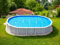 Steinbach Telo di copertura solare per vasche ovali 630 x 360 cm